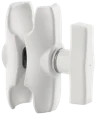 VIN-C-8.7A-white Универсальная короткая 90 мм муфта VINmounts для шаров 38 мм (1,5") белая