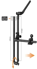 VIN-TYQ-003-ZJ-1323 Крепление VINmounts для датчика эхолота. Шар 38 мм (1,5"). 1323 мм VIN-TYQ-003-ZJ-1323 Крепление VINmounts для датчика эхолота. Шар 38 мм (1,5"). 1323 мм