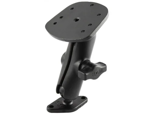 RAM-B-107-1U-238 Крепление RAM Double Ball Diamond Plate Mount для Humminbird Piranha и др. моделей.