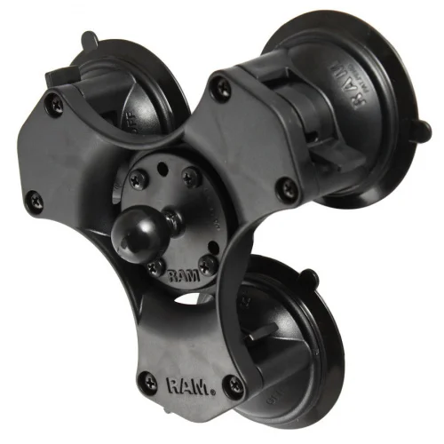 RAP-B-365-224-1U RAM Twist-Lock Тройная присоска с шаровым основанием - размер B RAP-B-365-224-1U RAM Twist-Lock Тройная присоска с шаровым основанием - размер B