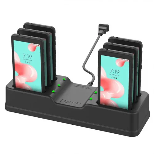 RAM-DOCK-6G-SAM10PU зарядная док-станция RAM с 6 портами для Samsung XCover 5