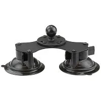 RAM-B-189B-202U крепление RAM Twist-Lock с двойной присоской, шар 25 мм (1")