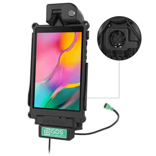 RAM-GDS-DOCKLF-SAM55U Держатель с замком GDS Cool-Dock для Tab A 8.0 (2019) SM-T290 и T-295 фото 2