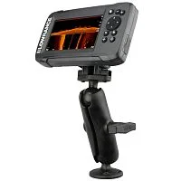 RAP-101-LO12, композитный двойной шаровой держатель RAM для Lowrance Hook² & Reveal Series
