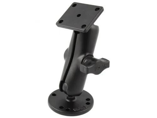 RAM-B-139U Крепление RAM Drill-Down Double Ball Mount с прямоугольной пластиной AMPS Plate - средний размер
