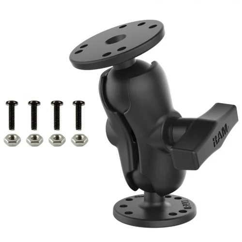 RAM-101U-B-ET1 Двойное шаровое крепление RAM с крепежными элементами RAM-101U-B-ET1 Двойное шаровое крепление RAM с крепежными элементами