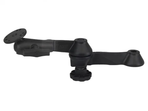 RAM-VB-109-1U Двойной поворотный Муфта RAM длиной 12" с круглой пластиной RAM-VB-109-1U Двойной поворотный Муфта RAM длиной 12" с круглой пластиной