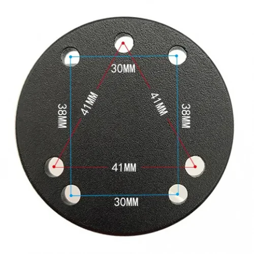 Шар N-Star 25 мм (1") с круглым основанием и отверстиями для крепления AMPS, алюминий (NS-BRB) фото 4 Шар N-Star 25 мм (1") с круглым основанием и отверстиями для крепления AMPS, алюминий (NS-BRB) фото 4