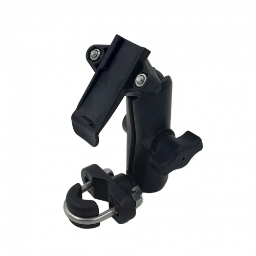 Универсальное мото крепление VK-30929 на руль для навигаторов Garmin с салазками. Муфта 95 мм Универсальное мото крепление VK-30929 на руль для навигаторов Garmin с салазками. Муфта 95 мм