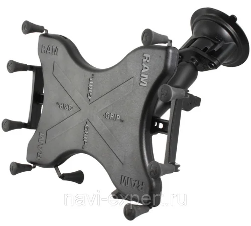 RAM-B-166-UN9U универсальный держатель RAM X-Grip 10 планшетов, муфта 95 мм присоска фото 2 RAM-B-166-UN9U универсальный держатель RAM X-Grip 10 планшетов, муфта 95 мм присоска фото 2