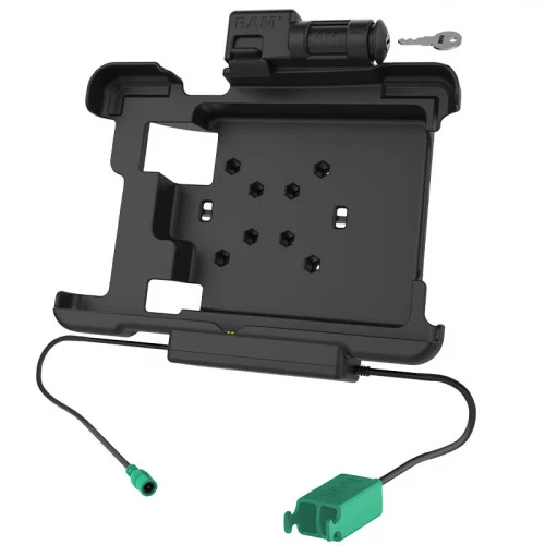 RAM-HOL-ZE15PD2KLU Держатель с замком с помощью ключа GDS + двойная док-станция USB для Zebra XSLATE L10 фото 2 RAM-HOL-ZE15PD2KLU Держатель с замком с помощью ключа GDS + двойная док-станция USB для Zebra XSLATE L10 фото 2