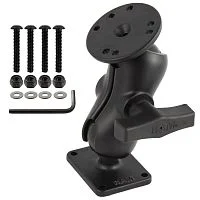 RAM-101U-B-EX1 Двойное шаровое крепление RAM с крепежными элементами Excalibur