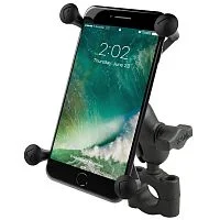 Крепление RAM X-Grip, на руль 19-25 мм, муфта 60 мм шары 25 мм (1") (арт. 25686)
