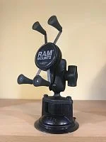 RAP-B-166-A-UN7U авто крепление RAM X-Grip, присоска, муфта 60 мм шары 25 мм (1"), композит