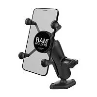 RAP-B-102-UN7U крепление RAM для 4"-5,5" смартфонов, муфта 95 мм ромб, шары 25 мм (1"), композит