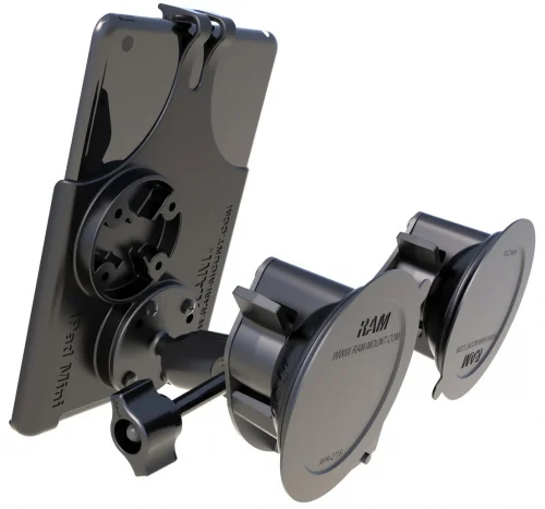 RAM-B-189-AP14-ALA1-KRU RAM EZ-Roll'r с двойной присоской RAM Twist-Lock для iPad mini 1-3 фото 2