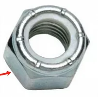 Самоконтрящаяся гайка 1/4"-20
