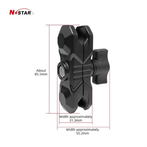 NS-B8-1 Муфта N-STAR 80 мм (новый дизайн) для шаров 25 мм (1") фото 4 NS-B8-1 Муфта N-STAR 80 мм (новый дизайн) для шаров 25 мм (1") фото 4
