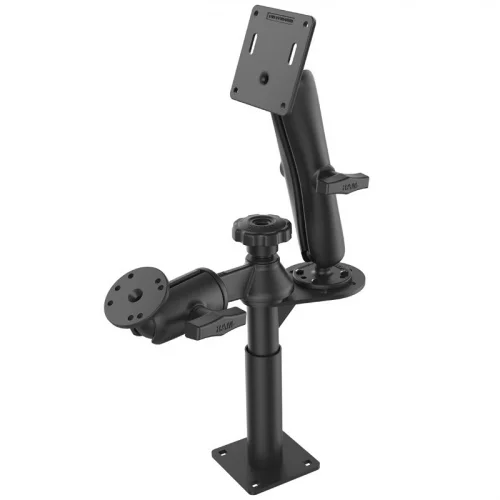 RAM-VP-SW2F-45-2461 Телескопическая стойка RAM Tele-Pole с 4- и 5-дюймовыми стойками и двойным шаровым креплением VESA 75x75 мм. RAM-VP-SW2F-45-2461 Телескопическая стойка RAM Tele-Pole с 4- и 5-дюймовыми стойками и двойным шаровым креплением VESA 75x75 мм.