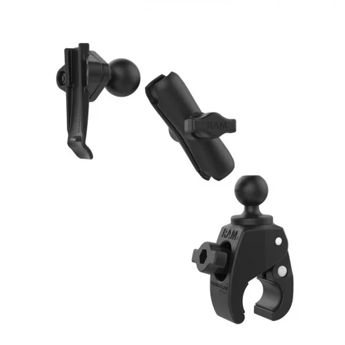 RAM-B-400-GA76U Крепление RAM Tough-Claw Small Clamp Mount с держателем для крепления Garmin на трубе фото 2
