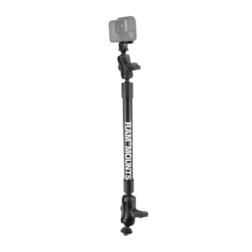 RAP-354-TRA1-12-A-GOP1 RAM Tough-Pole 56 см штанга на салазки для GoPro, шары 25 и 38 мм