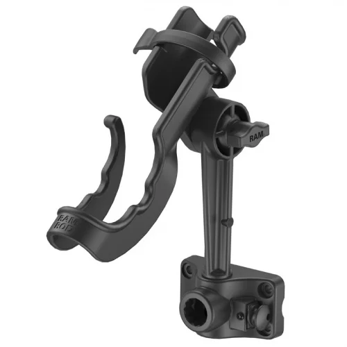 RAM-114-BMP Держатель для рыболовных удочек RAM ROD с поршневым основанием для крепления к перегородке RAM-114-BMP Держатель для рыболовных удочек RAM ROD с поршневым основанием для крепления к перегородке