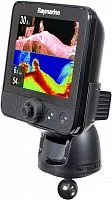 Крепление RAM для эхолота Raymarine Dragonfly, шар 25 мм (1") (RAM-B-202U-RYM1)