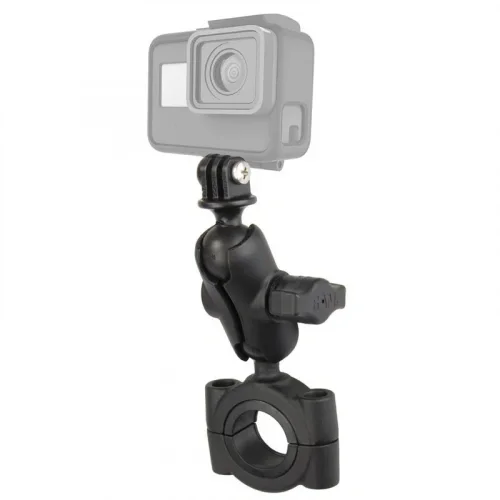 RAM-B-408-112-15-A-GOP1U мото крепление RAM Torque для GoPro на руль 28-38 мм муфта 60 мм шары 25 мм (1") RAM-B-408-112-15-A-GOP1U мото крепление RAM Torque для GoPro на руль 28-38 мм муфта 60 мм шары 25 мм (1")