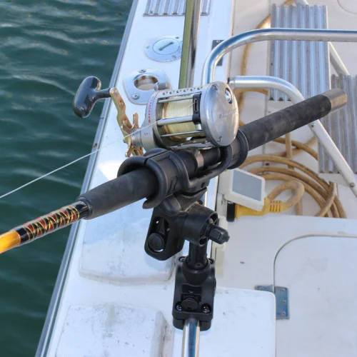 RAP-370-R крепление RAM ROD Light-Speed Spline для удилищ на трубу фото 2