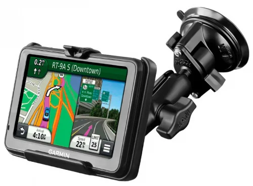 RAM-B-166-GA25U Крепление на присоске RAM Twist-Lock для Garmin nuvi 200W, 465T и др. моделей.