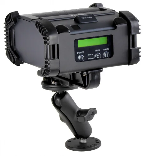 RAM-VPR-105T-B-1 Крепление RAM Drill-Down Mount с подставкой для принтера Toshiba EP4 - короткое