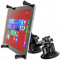 RAM-B-189-PIV1-UN11U крепление RAM X-Grip для 12" планшетов, 2 регулируемые присоски, муфта 95 мм
