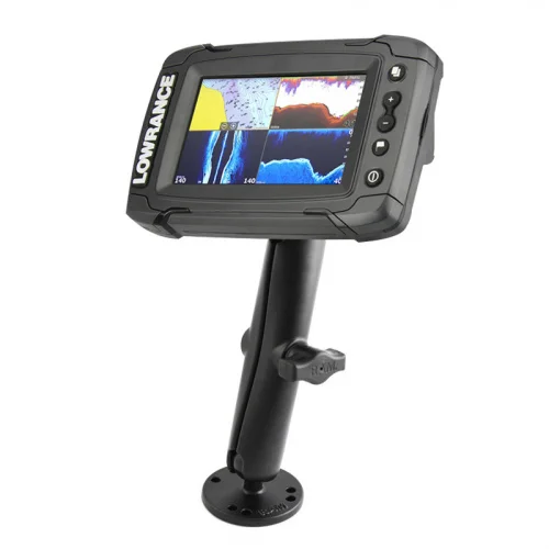 RAM-B-101-C-LO11 Двойное шаровое крепление RAM для эхолотов Lowrance Elite-4 и Mark-4 RAM-B-101-C-LO11 Двойное шаровое крепление RAM для эхолотов Lowrance Elite-4 и Mark-4