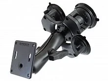 RAP-365-101-2461U RAM Twist-Lock тройное крепление на присоске с пластиной VESA 75х75 мм