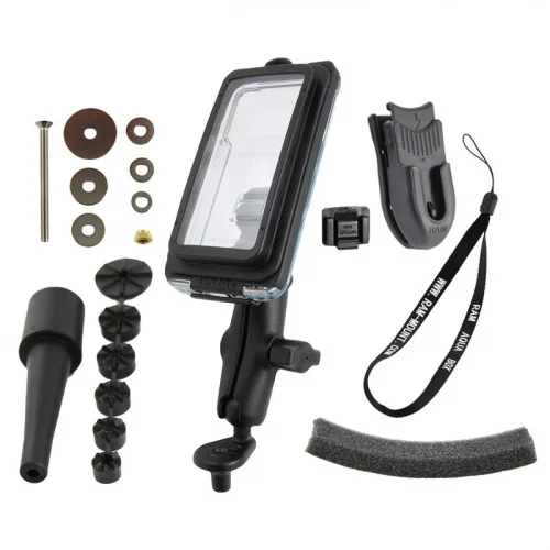 RAM-B-176-AQ7-2-I5C RAM Aqua Box Pro 20 для iPhone 5 с основанием выносной вилки мотоцикла RAM-B-176-AQ7-2-I5C RAM Aqua Box Pro 20 для iPhone 5 с основанием выносной вилки мотоцикла