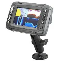 RAP-B-101U-LO11 морское крепление RAM для LOWRANCE Elite-5 и Elite-7 Ti, муфта 95 мм шары 25 мм (1")