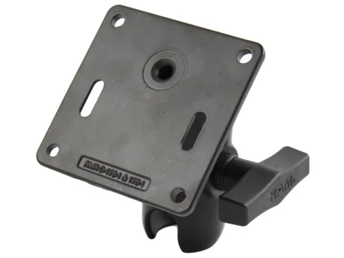 RAM-103U-B-2461 Кронштейн RAM с двойным креплением и VESA-пластиной 75x75 мм - короткий, размер C.