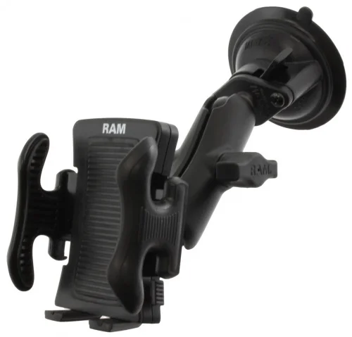 RAM-B-166-UN5U Крепление на присоске RAM Twist-Lock с пружинным держателем для телефона RAM-B-166-UN5U Крепление на присоске RAM Twist-Lock с пружинным держателем для телефона