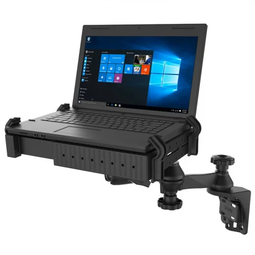 RAM-109V-234U Держатель для ноутбука RAM Tough-Tray с вертикальным поворотным креплением RAM-109V-234U Держатель для ноутбука RAM Tough-Tray с вертикальным поворотным креплением