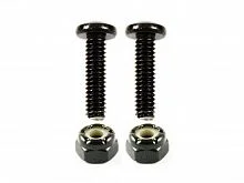 RAM-HAR-MET-NCB Комплект крепежных элементов RAM: два винта #8-32 x 5/8" и две нейлоновые гайки.