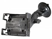 RAP-B-166-PD1U, композитное крепление на присоске RAM Twist-Lock с универсальным держателем для КПК