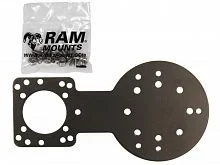 RAM-338U пластина адаптер RAM с универсальными отверстиями для крепления XM и GPS антенн и мн.др.