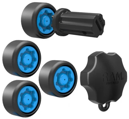 RAP-S-KNOBG-109-1U Комплект безопасности RAM Pin-Lock для двойных маятниковых Муфтаов и кронштейнов карданного подвеса. фото 2