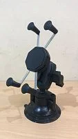 Крепление N-Star X-GRIP для больших смартфонов. Присоска на стекло, короткая муфта 60 мм, высокопрочный композит