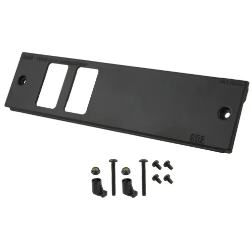RAM-FP2-S2L-0830-1450 Передняя панель RAM Tough-Box 2" с двумя портами для переключателей. RAM-FP2-S2L-0830-1450 Передняя панель RAM Tough-Box 2" с двумя портами для переключателей.