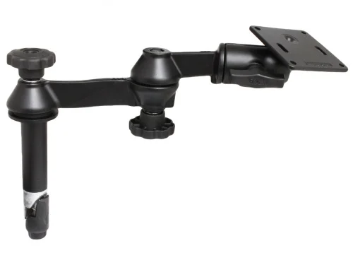 RAM-VP-SW1-4-2461 Верхняя стойка RAM 4" с двойными поворотными кронштейнами и креплением VESA 75x75 мм. RAM-VP-SW1-4-2461 Верхняя стойка RAM 4" с двойными поворотными кронштейнами и креплением VESA 75x75 мм.