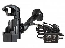 RAM-B-166-SYM3PAECU Крепление на присоске RAM Twist-Lock с док-станцией для Motorola MC67 и др.