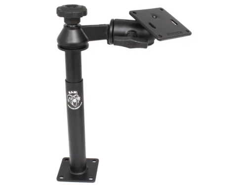 RAM-VP-SW2-89-2461 Телескопическая стойка RAM Tele-Pole с 8- и 9-дюймовыми стойками, поворотным кронштейном и площадкой VESA 75x75 мм.