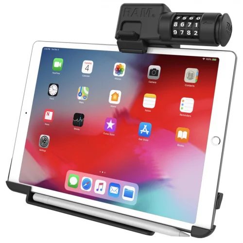RAM-HOL-AP23CLU Комбинированный держатель RAM EZ-Roll'r с фиксатором для iPad Pro 11" и Air 4