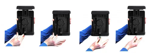 RAM-HOL-TABL4U Подпружиненный держатель RAM Tab-Lock для планшетов с диагональю экрана 7-8" в чехлах. фото 2
